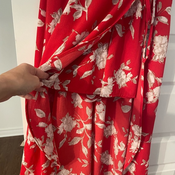 Trixxi red maxi dress. - Picture 2 of 3